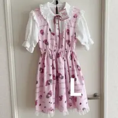 サンリオ マイメロ　ワンピース　Liz lisa 夢展望 真夜中のメロクロ