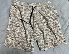 H&M 英字プリントショートパンツ　Lサイズ