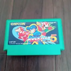 CAPCOM ROCKMAN 5 ファミコンソフト