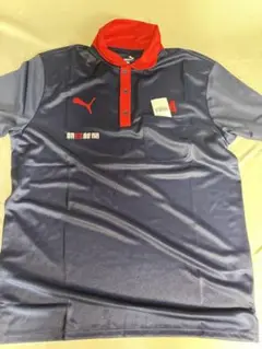 Puma ポロシャツ ネイビー/レッド 未開封
