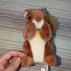 東京ズーロジカルパーク リス　ぬいぐるみ