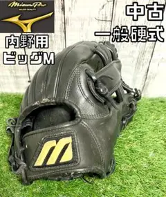 ミズノプロ Dup zone 硬式 外野用グローブ ビックM 袋付 ミズノプロ Dup zone 硬式 外野用グローブ ビックM 袋付