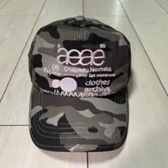 【新品未使用】aeaeキャップ 迷彩 カモフラージュ デザイン 新品タグ付き
