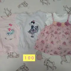 ニットプランナー　女の子　半袖Tシャツ　100cm まとめ売り　エニィファム
