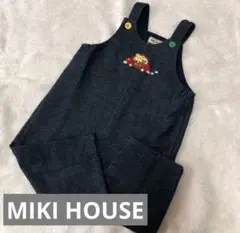美品　ミキハウス　オーバーオール