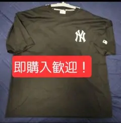 MLB ニューヨーク・ヤンキース ロゴ Tシャツ Lサイズ ブラック