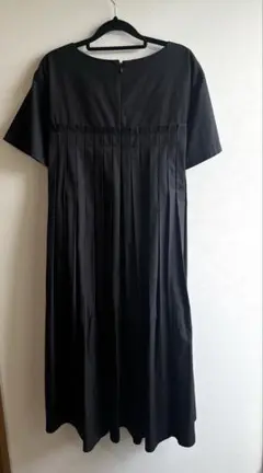 Ray BEMS 半袖ロングワンピース　プリーツ