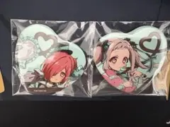 地爆少年花子くん2 ファミマ限定トレーディングハート型缶バッジ