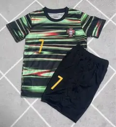 150cm 子供サッカーユニフォーム ポルトガル代表 ロナウド　7番
