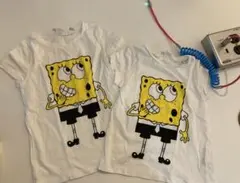 H&M スポンジボブ Tシャツ 100cm