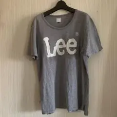 Lee グレー　胸はポケット半袖Tシャツ