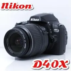 ニコン D40X❤️iPhone転送◎❤️ショット数たったの171回!❤️小型軽量