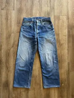 W31！BLUE BLUEセルビッジデニム ストレートシルエットHRMハリラン