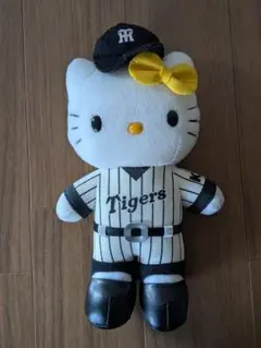 阪神タイガース応援記念グッズハローキティ 野球ユニフォームぬいぐるみ優勝サンリオ