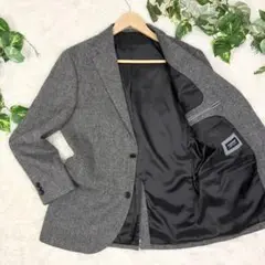 美品　ヴァンヂャケット　ツイード　アンコンジャケット　2B　シングル　AB6