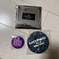 倖田來未　レツパ4 エアーくじ　I賞　缶バッジセット　新品未使用