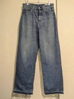 【KURO】STANDARD DENIM PANTS LIGHT INDIGO