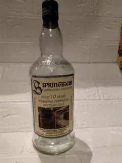 空箱 空瓶 スプリングバンク 21年 シングルモルトウイスキー 70cl 46% スプリングバンク 21年 | TheWhiskyLegend