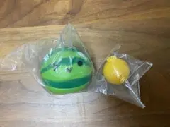 スイカとオレンジ　マスコット