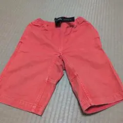 FITH キッズハーフパンツ　半ズボン 130 オレンジ