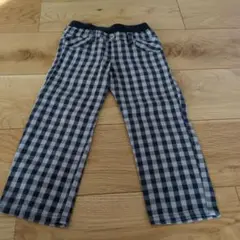 チェック柄パンツ 100