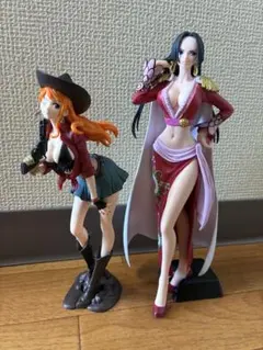 ワンピース　ナミ　ハンコック　フィギュアセット