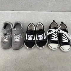 【new balance/vans/converse】スニーカー3足セット