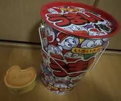 うまい棒 BIG CAN BOX たべっ子どうぶつ　ダイカット缶　アヒル