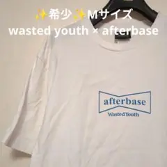 【希少】wasted youth × afterbase 半袖Tシャツ M