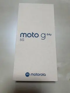 【美品】 motorola moto g 64y 5G シルバーブルー本体