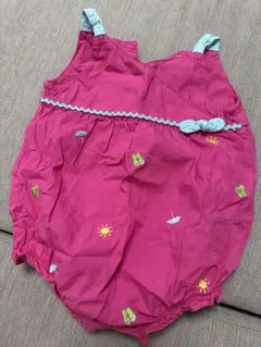 Carter's ピンク刺繍ロンパース　18M