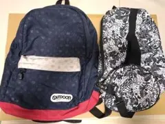 JOJO　ジョジョの奇妙な冒険　OUTDOOR　リュックサック　一番くじ　バッグ