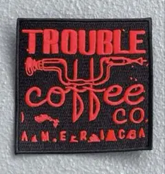 TROUBLE COFFEE ワッペン