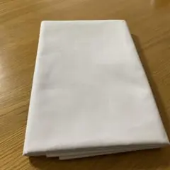 綿ポリ生地　うすグレー