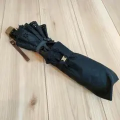 CELINE セリーヌ 折り畳み傘 日傘 トリオンフ柄 総柄 ブラック