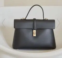 タグ付き新品　VIS ひねり金具ワンハンドルバッグ　Black