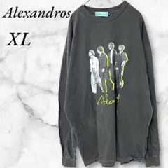 アレキサンドロス　ライブTシャツ　グラフィックプリント　XL　グレー