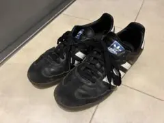 adidas samba サンバ ブラック/ホワイト スニーカー27cm