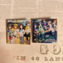アイドルマスター ミリオンライブ スクエア缶バッジ 2個セット
