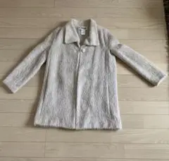 【お値下げしました】Chloe クロエ アルパカのファーコート/オフホワイト