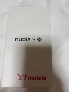 nubia S 5G ホワイト