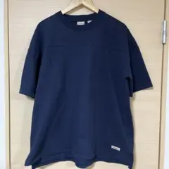 Goodwear グッドウェア USAコットン フットボールT NAVY L