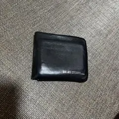 SILAS ブラック 二つ折り財布 中古