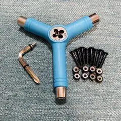 スケートボード　Y字ツール+6角ヘッド1インチビス トラックのアクセル修復