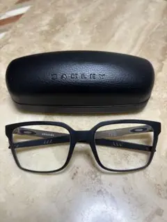 Oakley ブラック メガネ スクエアフレーム