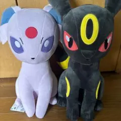 ポケモン　ポケットモンスター　エーフィ　ブラッキー　ぬいぐるみ