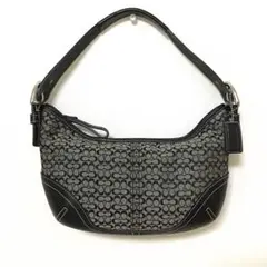 【COACH】コーチ ホーボー ショルダーバッグ ブラック