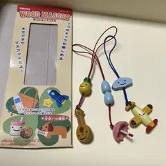 食玩カバヤ ウッドマスコット 3種セット 稀少