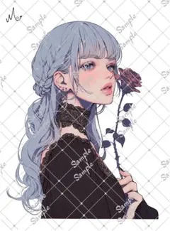 ℳ.オリジナル 人物ステッカー 7月新作 3-189