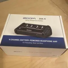 【送料込み】ZOOM ZHA-4 ヘッドフォンアンプ